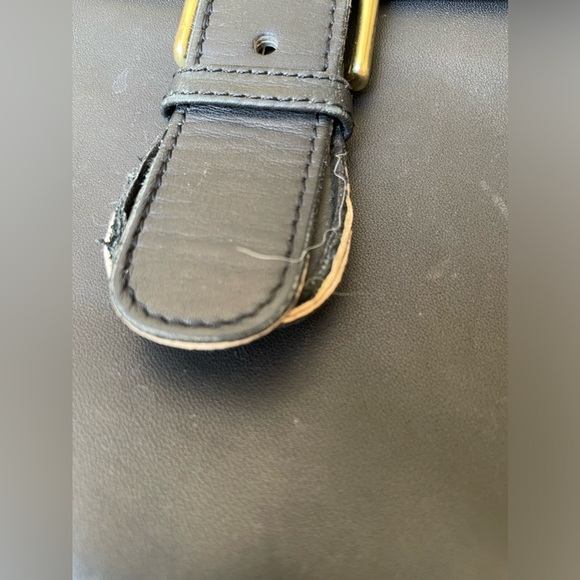 COACH Black Leather Computer / Laptop Brief Case - Picture 8 of 10